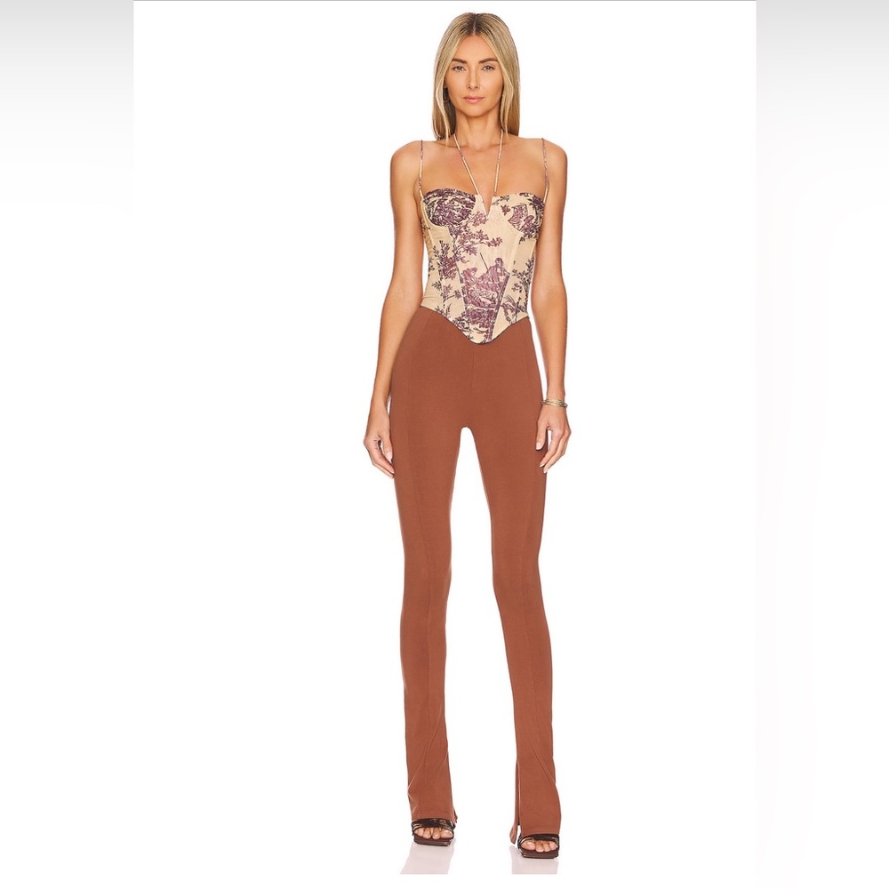 EB Denim SPLIT HEM LEGGINGS